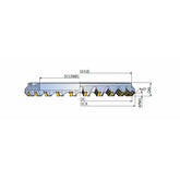 TFM45SN-13-QC Quick change system 45° face mills with screw clamping of double-sided 8 cutting edges inserts of SN 13 for high productive cast iron milling - Big-tools Industrial Supply Tools for Metal Cutting